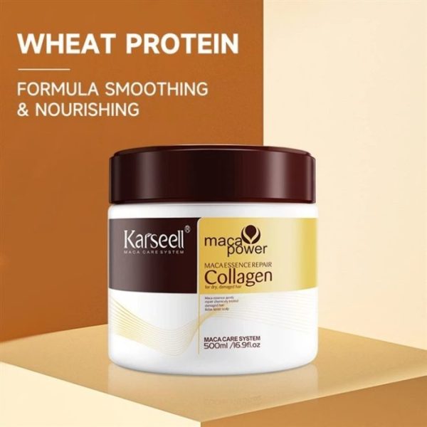 Karseell 16.9oz Deep Conditioning Hair Mask – Collagen Maca Blend for All Hair Types