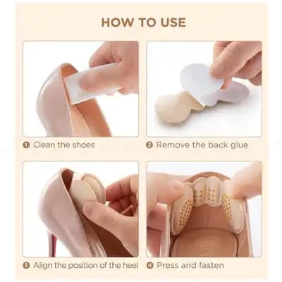 Women’s High Heel Cushions – Forefoot Gel Pads (Set of 6, Random Colors)