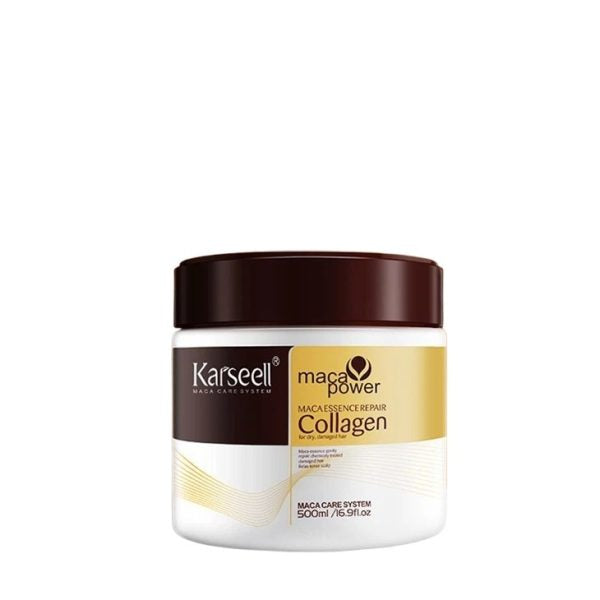 Karseell 16.9oz Deep Conditioning Hair Mask – Collagen Maca Blend for All Hair Types